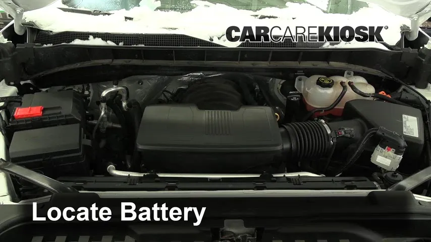 2019 Chevrolet Silverado 1500 Custom Trail Boss 4.3L V6 Crew Cab Pickup Battery Jumpstart